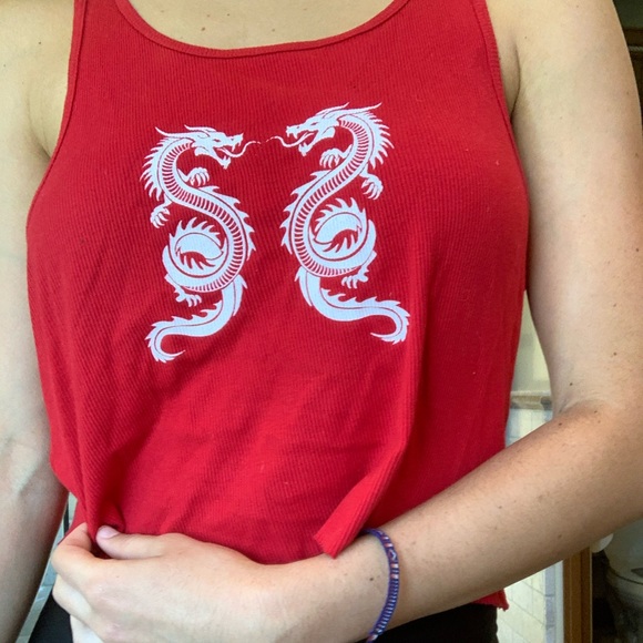 Urban Outfitters Tops - dragon tank top